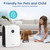 Air Purifiers for Home Large Room Up to 2590 ft² with PM 2.5 Display Air Quality Sensor, DBFIT H13 HEPA Air Purifier with Washable Filter, Auto Mode, Air Cleaner for Smoke Dust Pollen Pets Hair Odo