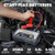 LOKITHOR JP400 Jump Starter with Air Compressor, 2500A 12V Portable Car Battery Booster Pack (8.5L Gas/6.5L Diesel) with ConnectMax Tech, 150PSI Tire Inflator, Auto-Shutoff & Dynamic Dwell (White)