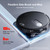 roborock Qrevo Slim Robot Vacuum and Mop Combo, 8.2cm Ultra-Slim, 3D Sensing Tech, Advanced Obstacle Recognition, Powerful Suction, FlexiArm Side Brush & Mop, Auto Mop Washing & Drying, Self-Emptying