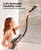 Cordless Vacuum Cleaner, 650W/55Kpa/70Mins Stick Vacuum Cleaners for Home with 180° Foldable Wand &3.3Ft Hose, Touch Screen AUTO-Mode, Wall Mount Charging, Fragrance, Vacuum for Floor/Carpet/Pet Hair