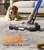 NADALY Cordless Vacuum Cleaner, 550W 45Kpa 65Mins Vacuum Cleaners for Home, Stick Vacuum with LED Display, Anti-Tangle, Self-Standing, 8-in-1 Lightweight Vacuum for Hardwood Floor/Carpet/Pet Hair