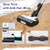 LEVOIT Cordless Vacuum Cleaner, Stick Vac with Tangle-Resistant Design, Up to 50 Minutes, Powerful Suction, Rechargeable, Lightweight, and Versatile for Carpet, Hard Floor, Pet Hair, LVAC-200