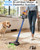 Cordless Vacuum Cleaner, 650W 48KPA 60Min wireless vacuum for Home, Stick Vacuum with Green Light Anti-Tangle, aspiradoras para piso y alfombras Rechargeable for Pet Hair Carpet Hard Floors (Blue)