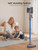 SMOTURE Cordless Vacuum Cleaner, 650W 55KPA 70 Mins Vacuum Cleaners for Home, Pet Brush & Sofa Brush, 3.3Ft Hose, Wall-Mount Charging, Stick Vacuum for Pet Hair/Sofa/Carpet/Hard Floor