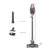 Shark HV322 Rocket Pet Plus Corded Stick Vacuum with LED Headlights, XL Dust Cup, Lightweight, Perfect for Pet Hair Pickup, Converts to a Hand Vacuum, with (2) Pet Attachments, Bordeaux/Silver