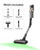 Tineco Pure ONE A90S Cordless Vacuum Cleaner, 270AW Powerful Suction, Up to 105min Runtime, 3DSense Master Brush, 150° Green LED Light, Stick Vacuum Cleaner for Pet Hair, Carpet & Hard Floor