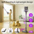 WLOTPO Vacuum Cleaners for Home,Cordless Vacuum Cleaner,Lightweight Stick Vacuum Cordless Rechargeable,Self-Standing Design,LED Touch Screen,Vacuum for Hardwood Floors,Carpet,Pet Hair(Purple)