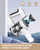 Comvtu Cordless Vacuums, 80,000PRM Powerful Motor Vacuum Cleaner and 2200mAH Rechargeable Battery up to 35 Mins Worktime, 2 Adjustable Modes, Detachable Parts, Wireless Stick Vacuum (Onion White)