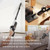 VACDOCK CoreJet5+ Cordless Vacuum Cleaner, 450W 150AW 33KPA Self-emptying Stick Vacuum with All-in-One Dock & 2 Rechargeable Battery for Home, Pet Hair, Carpets and Floors, 3 Power Modes Up to 60 Mins