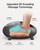 Snailax Larger Size 14" Foot Massager with Heat Compression,Rolling Shiatsu Feet Massager for Plantar Fasciitis Neuropathy,Remote Control Foot Warmer Under Desk Office Home Use Gifts for Men, Women