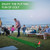 Golf Putting Game Set with Front Border for Indoor & Outdoor,Golf Putting Green Mat Include 4 Balls,1 Portable Bag,2 Flags&Cups,Practice Training Aid for Backyard,Party,Office
