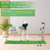 Golf Putting Game Set with Front Border for Indoor & Outdoor,Golf Putting Green Mat Include 4 Balls,1 Portable Bag,2 Flags&Cups,Practice Training Aid for Backyard,Party,Office