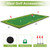 Luricaa Golf Putting Green Mat for Indoor Outdoor, Professional Golf Training Mat Aids for Professional Practice (5×12ft G)