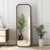 WallBeyond Full Length Mirror Wall Mounted 71"x24", Rustic Wooden Frame Floor Mirror, Large Full Body Mirror for Bedroom, Leaning or Hanging Against Wall (Walnut Solid Wood)