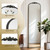 WallBeyond Arched Full Length Mirror Wall Mounted, 21x78 Inch Black Antique Mirror, Vintage Metal Frame Full Body Mirro for Bedroom, Living Room, Hanging or Leaning