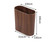 Minimalist Flip Trash Bin Quality Wood Trash Can Office Waste Paper Storage Bucket Rubbish Boxes Home Kitchen 