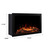 26 Inch Built-in Smart Electric Fireplace Insert | Alexa/WiFi Enabled - Remote Included
