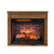 SOFTSEA Electric Fireplace Heater Mantel with Remote Control and Removable Caster Wheel, 28"