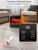 Electric Fireplace Heater with 3D Realistic Flame, Humidifier, Thermostat, Safety Protection, Remote Control