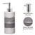 Bathroom Accessories Set Modern Soap Dispenser, Tumbler, Tooth Brush Holder