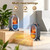 Portable Electric Fireplace Heater, 1500W/750W Mini Space Heater for Indoor Use with 3D Flame