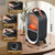 Portable Electric Fireplace Heater, 1500W/750W Mini Space Heater for Indoor Use with 3D Flame