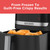 BLACK+DECKER Purifry 6QT Air Fryer, Crispy Deep Fried Taste without the Fat