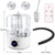 Reptile Humidifier Fogger - 4L Reptile Fogger with Humidity Control Sensor, Timer & 3 Adjustable Mist Levels, Touch & Remote Control, Reptile Mister for Reptiles Amphibians Snake Herps