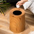 Waste Bins Retro Style Plastic Trash Can Mimetic Wood Grain Garbage Bin Household Toilet Paper Basket Kitchen Bathroom Bin Waste