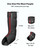 CINCOM Leg Massager with Heat and Compression for Circulation and Pain Relief Foot and Leg Massager