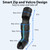 CINCOM Leg Massager for Circulation and Pain Relief, Air Compression 3 in 1 Leg Massager for Foot Calf & Thigh
