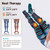 Upgraded Foot Calf Thigh Sequential Massager Device with Handheld Controller, 4 Modes 4 Intensities, Help for Leg Pain Relief