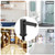 Soap Dispenser | Automatic Deck Mounted Pump with 2 Adjustable Dispensing Modes for Kitchen & Bathroom