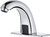 Automatic Motion Sensor Faucet - Battery Opertated for Commercial Lavatory, Chrome