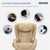 Nouhaus NOU Campo Heated Massage Chair,Full Body Massaging Zero-Gravity Leisure Recliner with Low-Noise 3D Massage and Dual Sound Systems Modern Massage Chairs (Mellow Sand)