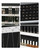 SONGMICS Lockable Jewelry Cabinet Armoire with Mirror, Wall-Mounted Space Saving Jewelry Storage Organizer, White UJJC51WT