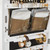 SONGMICS Floor-Standing Jewelry Cabinet Armoire