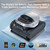 DREAME Z1 Pro Cordless Robotic Pool Cleaner, LiFi Remote Control, 8000 GPH Suction, Water