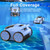 Robotic Pool Cleaner for Inground Pools, Pool Robot with Smart Navigation, Floor/Wall/Waterline Cleaning, 180 Mins Runtime for Pool Up to 2100 Sq.ft