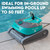 SereneLife - Automatic Robot Pool Cleaner, Pool Cleaning Robot with Three Motors, Wall Climbing, Cleans up to 50ft
