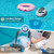 POOLPURE AquaGuard SE II Cordless Robotic Pool Cleaner - 120Min Runtime with 5000mAh Battery, Dual 30W Motor Power for Above Ground & Inground Pools