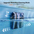 Pool Cleaner with 3 Modes, Powerful Suction, Self-Parking, Wall&Waterline Cleaning Pool Robot, Clean Up to 2150 Sq.Ft
