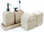 Bathroom Essentials Sets Accessories, Soap Dispenser Set, Toothbrush Holder