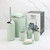 Bathroom Set,7 Pieces Bathroom Accessory Set,Tray,Toilet Brush,Trash Can