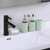 Bathroom Set,7 Pieces Bathroom Accessory Set,Tray,Toilet Brush,Trash Can