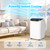 12,000 BTU Portable Air Conditioner Cools Up to 500 Sq.Ft, 3-IN-1 Energy Efficient Portable AC Unit with Remote Control & Installation Kits for Large Room