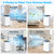 12,000 BTU Portable Air Conditioner Cools Up to 500 Sq.Ft, 3-IN-1 Energy Efficient Portable AC Unit with Remote Control & Installation Kits for Large Room