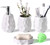 Bathroom Toothbrush Holder Set,Soap and Toothbrush Holder Set,Include