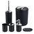 Bathroom Accessories Set, Toothbrush Holder with Cup, Soap Dispenser & Dish,