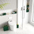 Bathroom Set, 12PC Bathroom Accessories Set, Dark Green Bathroom